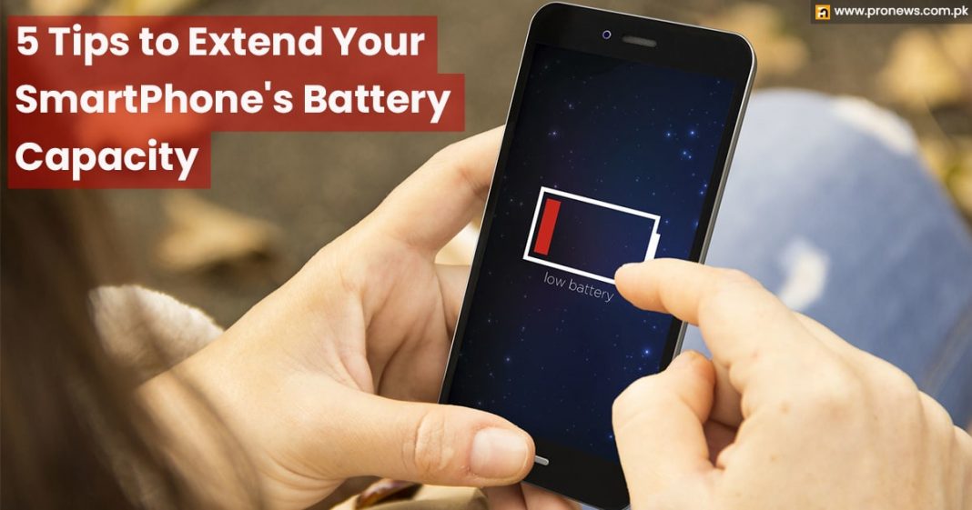 5 Tips to Extend Your SmartPhone's Battery Capacity