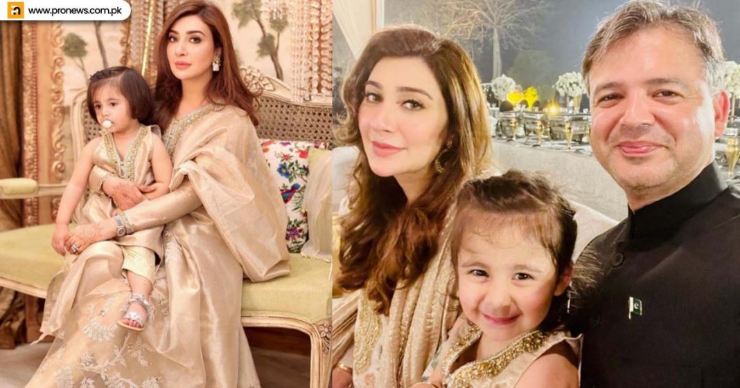 Aisha Khan Looks Captivating At A Family Wedding