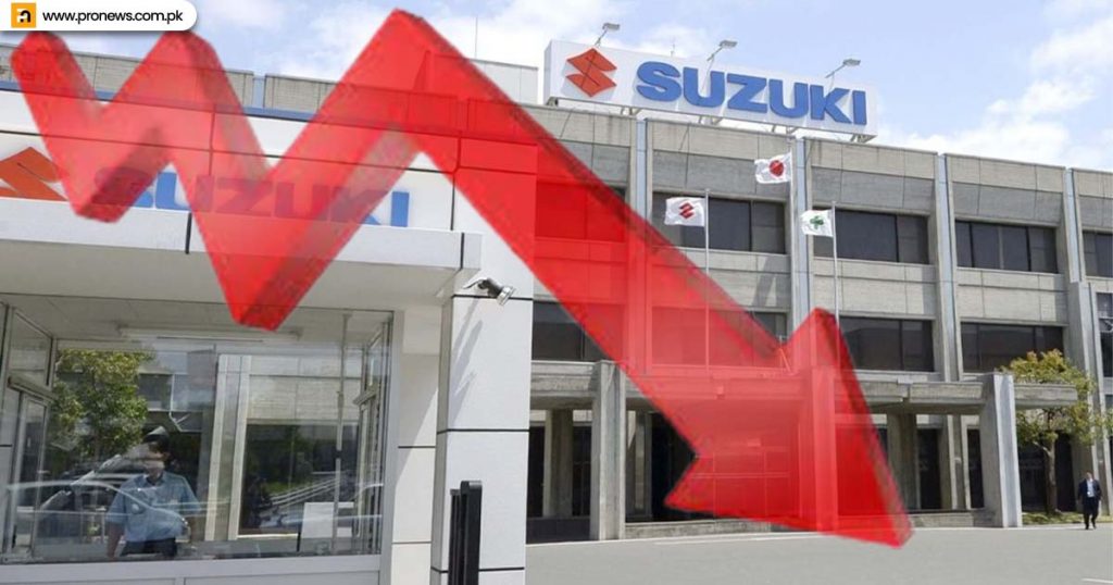 Continuous shutdowns by Suzuki