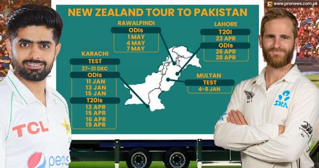 Pakistan versus New Zealand