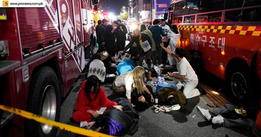 Two American students among something like 153 dead in Seoul swarm squash