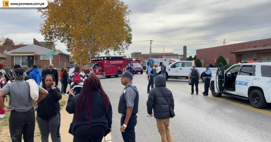 Two dead, including suspect in shooting in US high school