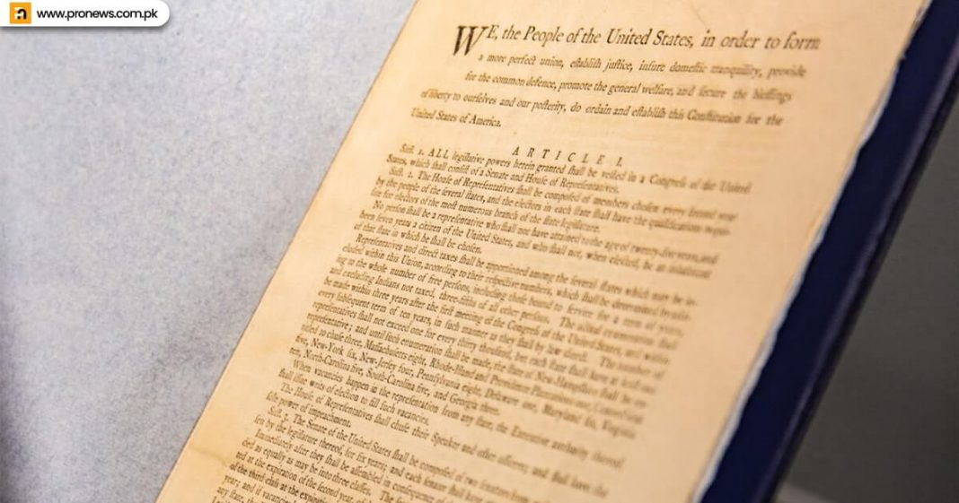 'Extremely rare' first-edition US Constitution could convey $30 million.