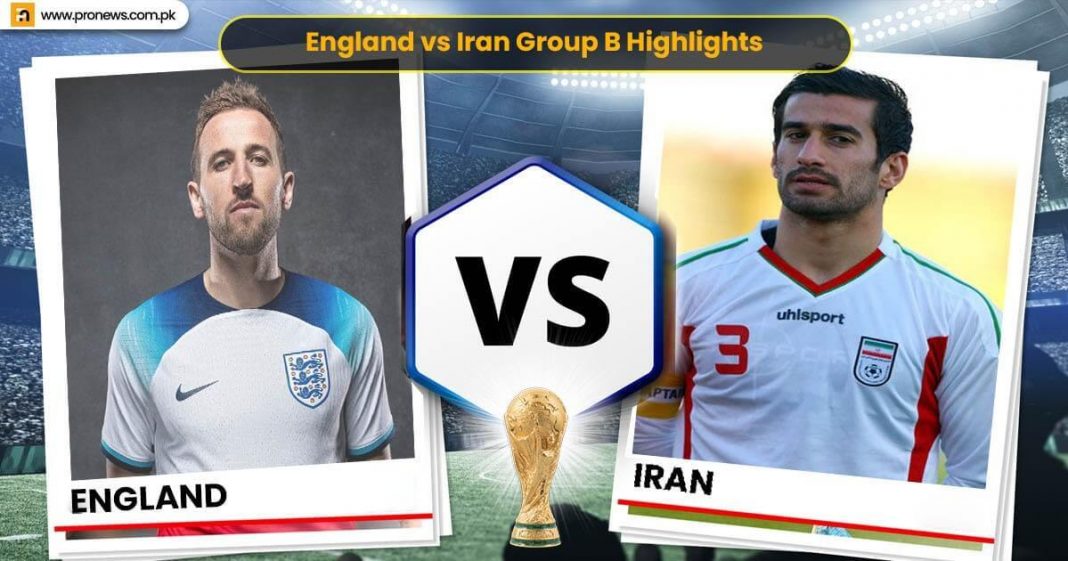 FIFA World Cup 2022 England vs Iran Group B Highlights