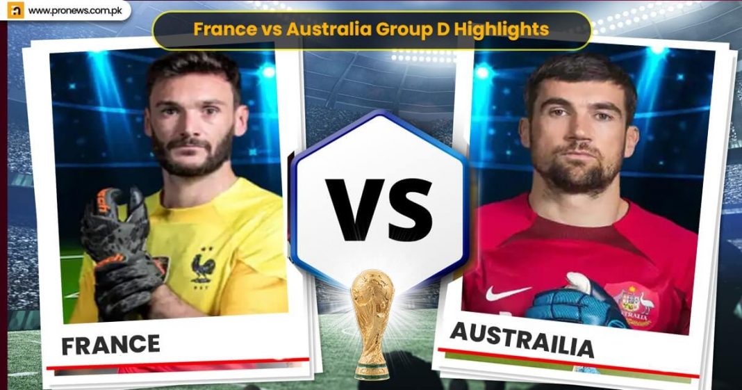 FIFA World Cup 2022 France vs Australia Group D Highlights