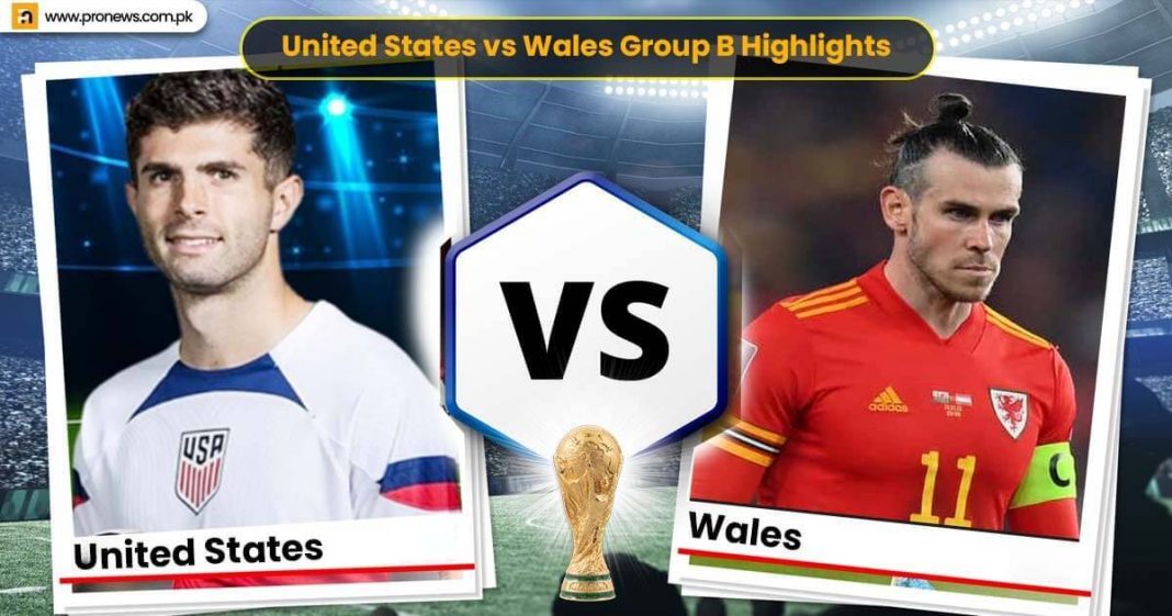 FIFA World Cup 2022 United States vs Wales Group B Highlights