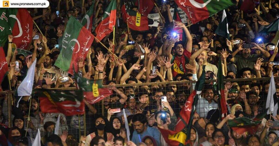 Furious PTI supporters took to the streets after the attack on Imran Khan.