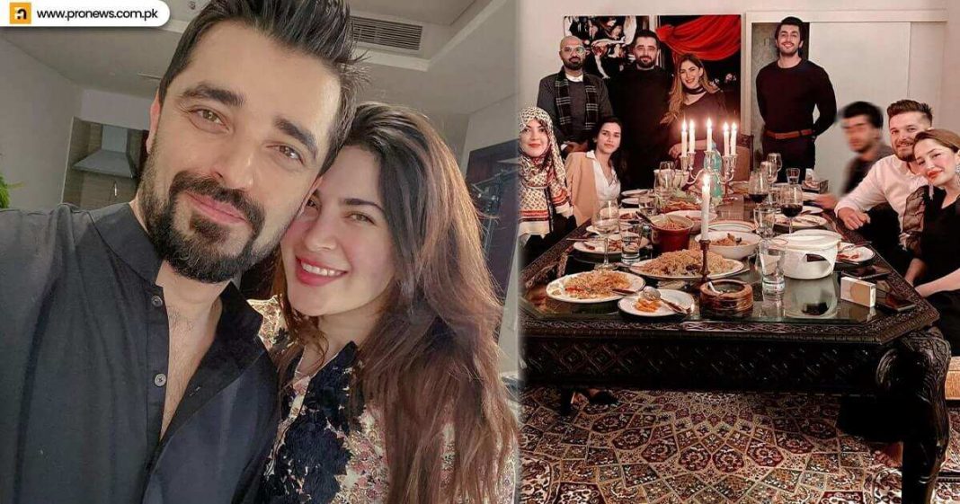 Naimal Khawar Glorified her Birthday With Hamza Ali Abbasi