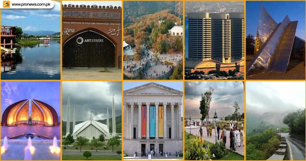 Top 10 beautiful places in Islamabad For Regional and Foreign Travelers