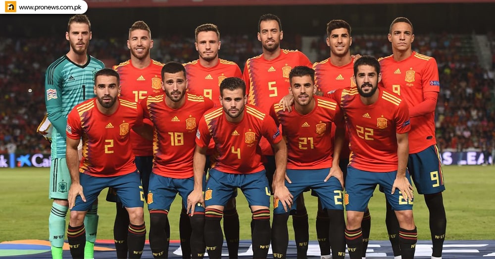 About Spain's team performance