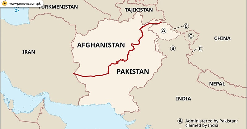 Pakistan - Afghanistan boundary