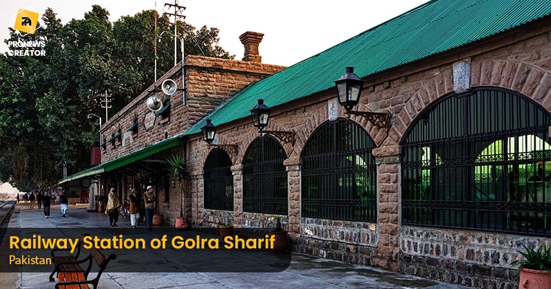 Railway Station of Golra Sharif