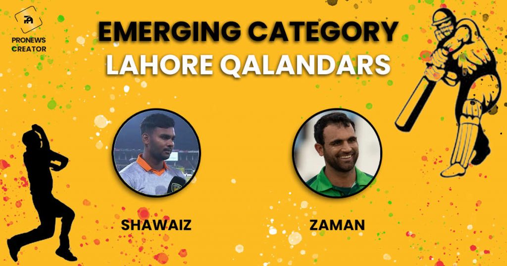 Emerging Category Lahore Qalandars