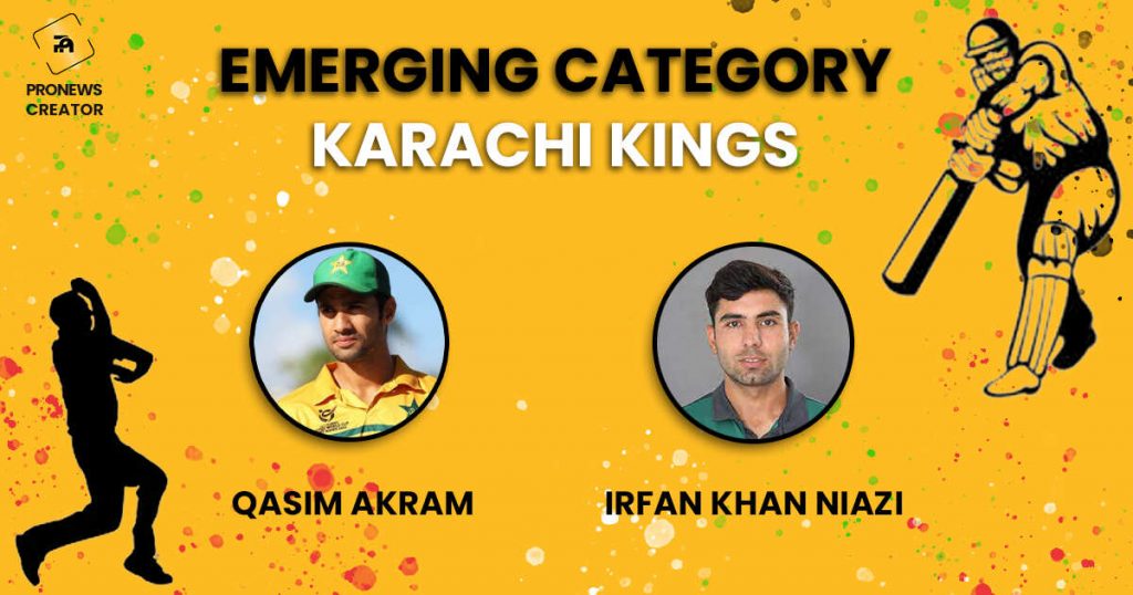 Emerging Category of Karachi Kings