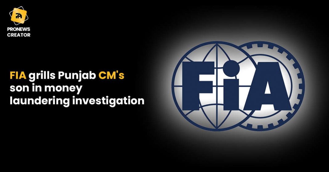 FIA grills Punjab CM's son in money laundering investigation