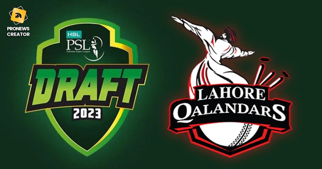 Final details of Lahore Qalandars Squad 2023 in PSL 8