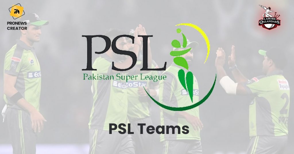 Pakistan Super League Teams