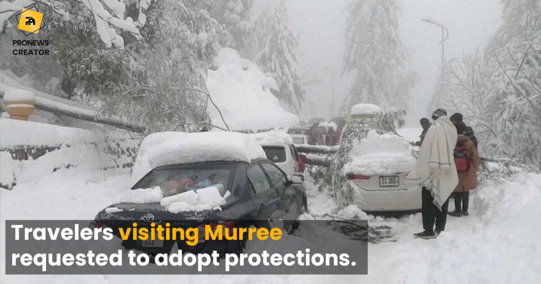 Travelers visiting Murree requested to adopt protections