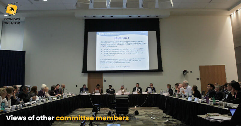 Views of other committee members