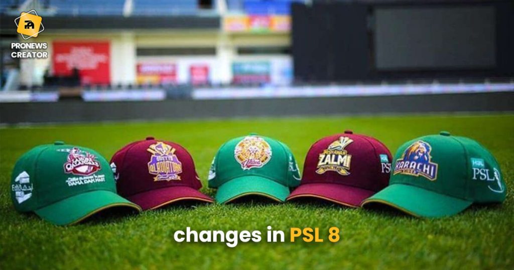 changes in PSL 8