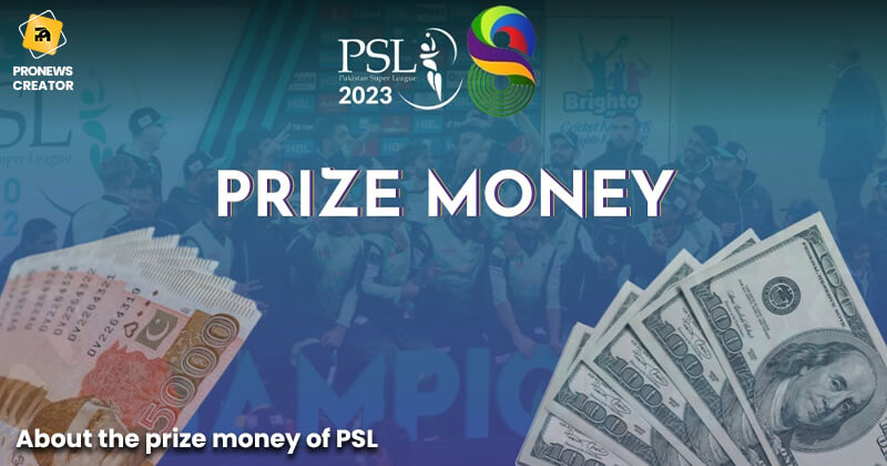 About the prize money of PSL