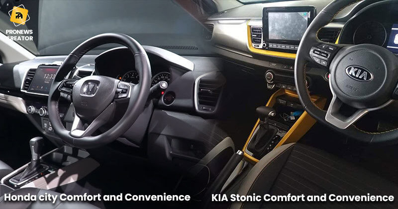 Comparison of Comfort and Convenience