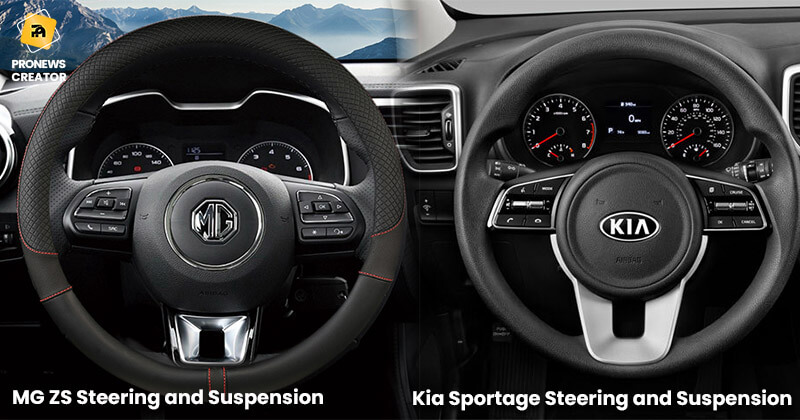 Comparison of Steering and Suspension