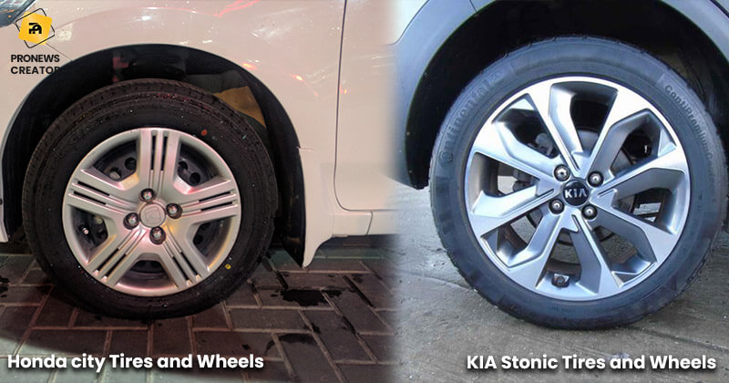Comparison of Tires and Wheels