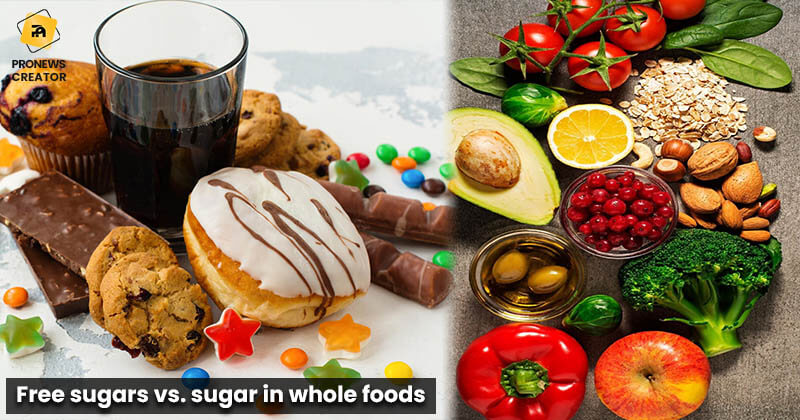 Free sugars vs. sugar in whole foods