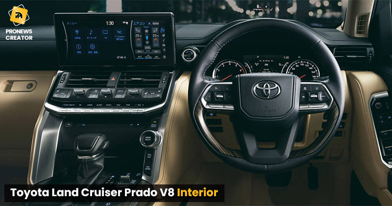 Toyota Land Cruiser Prado V8 Interior