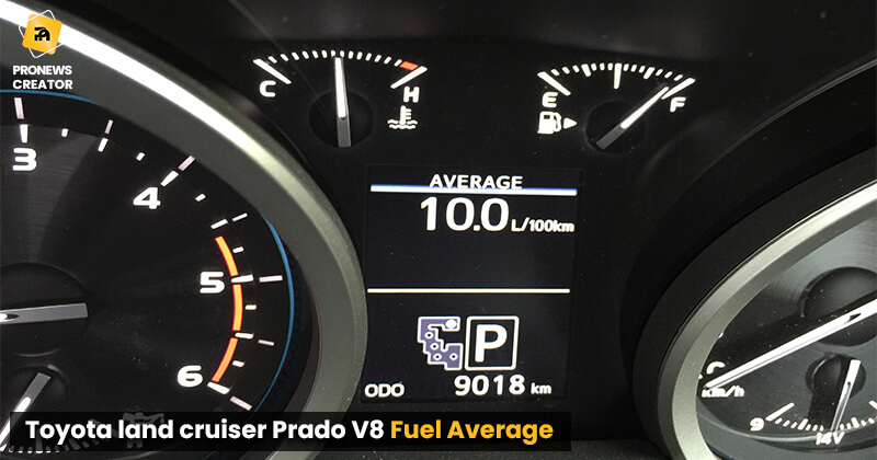 Toyota land cruiser Prado V8 Fuel Average
