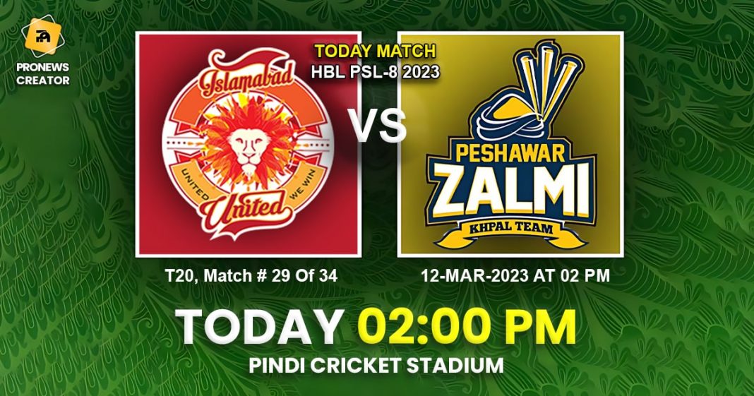 PSL 2023: Islamabad United versus Peshawar Zalmi – Highlights of Match 29