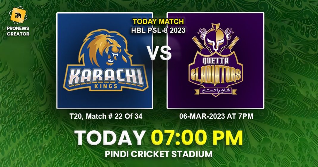 PSL 2023: Quetta Gladiators versus Karachi Kings – Highlights of Match 22