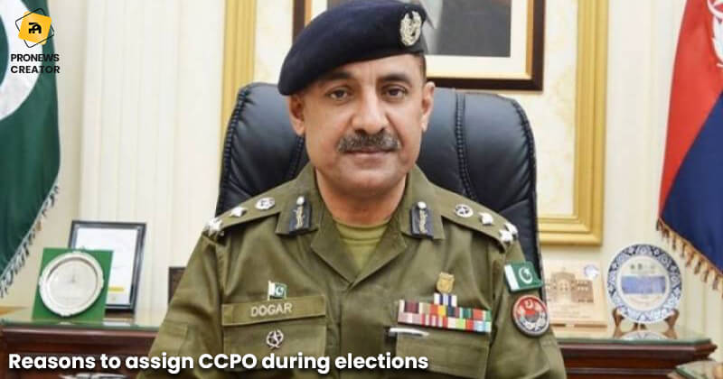 Reasons to assign CCPO during elections