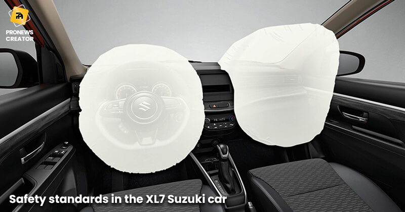 Safety standards in the XL7 Suzuki car