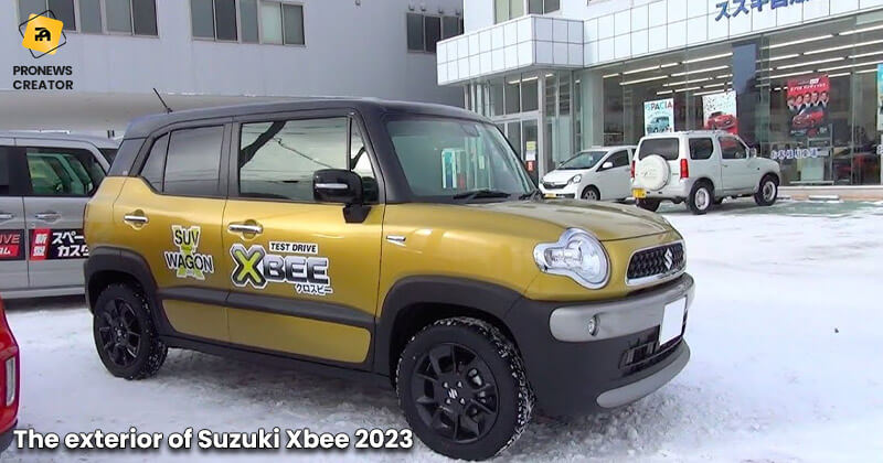 The exterior of Suzuki Xbee 2023