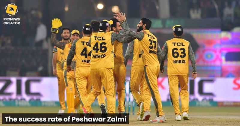 The success rate of Peshawar Zalmi