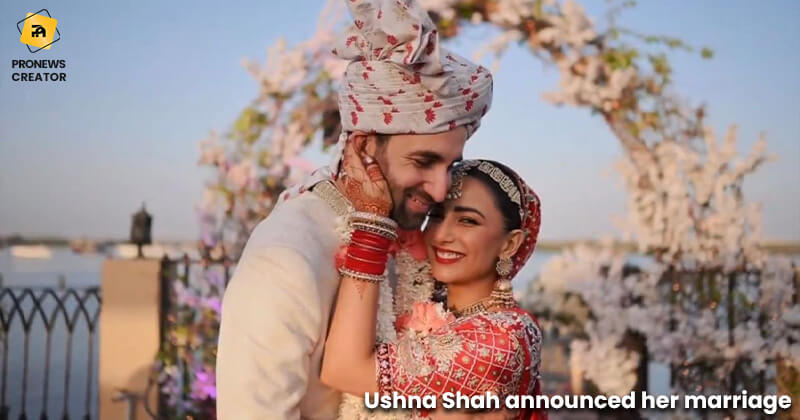 Ushna Shah announced her marriage