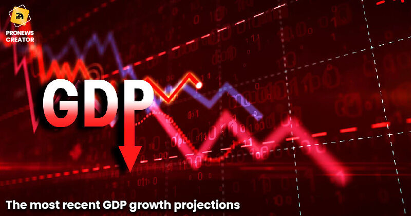 The most recent GDP growth projections